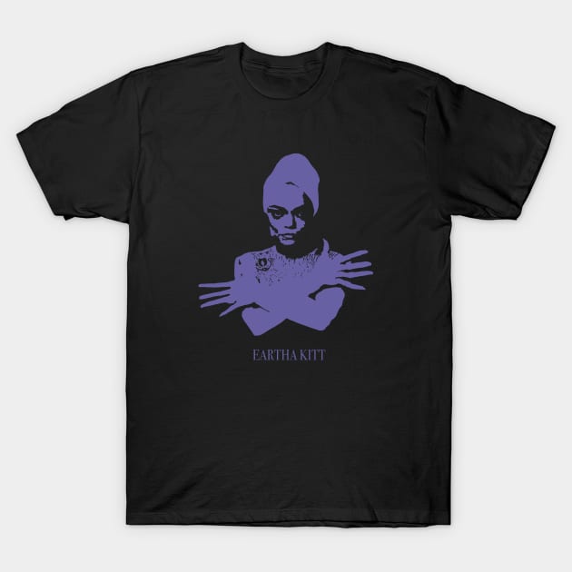 Eartha Kitt T-Shirt by ProductX